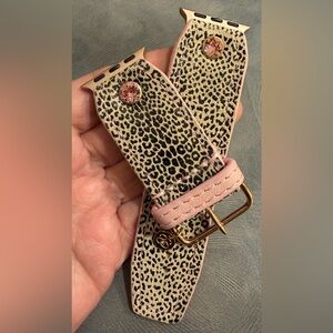 Gattino and Pink Spark*l Band for Apple Watch